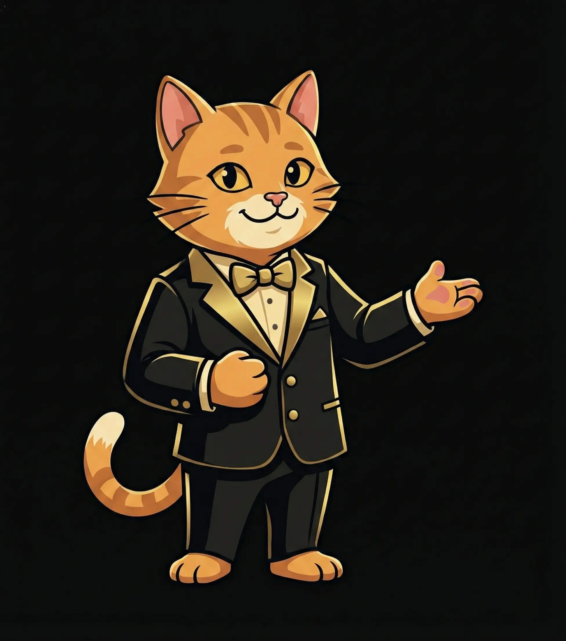 Маскот NextDish приветствует — умное цифровое меню для ресторанов